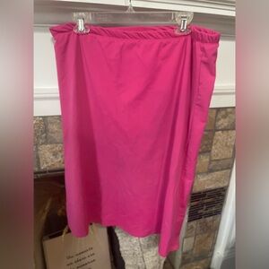 Pink Midi Skirt